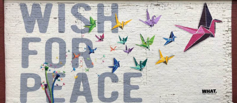 When Did Peace Become Political?: The Story Behind the Wish for Peace Mural